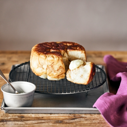 Re・De Pot ブーランジェリーと秋のケーキ「ネジネジシナモンロール」