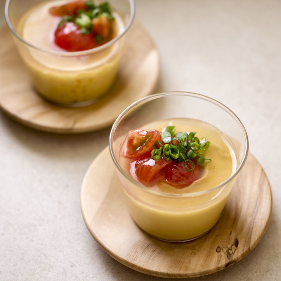 基本のじっくりレンチン茶碗蒸し イメージ