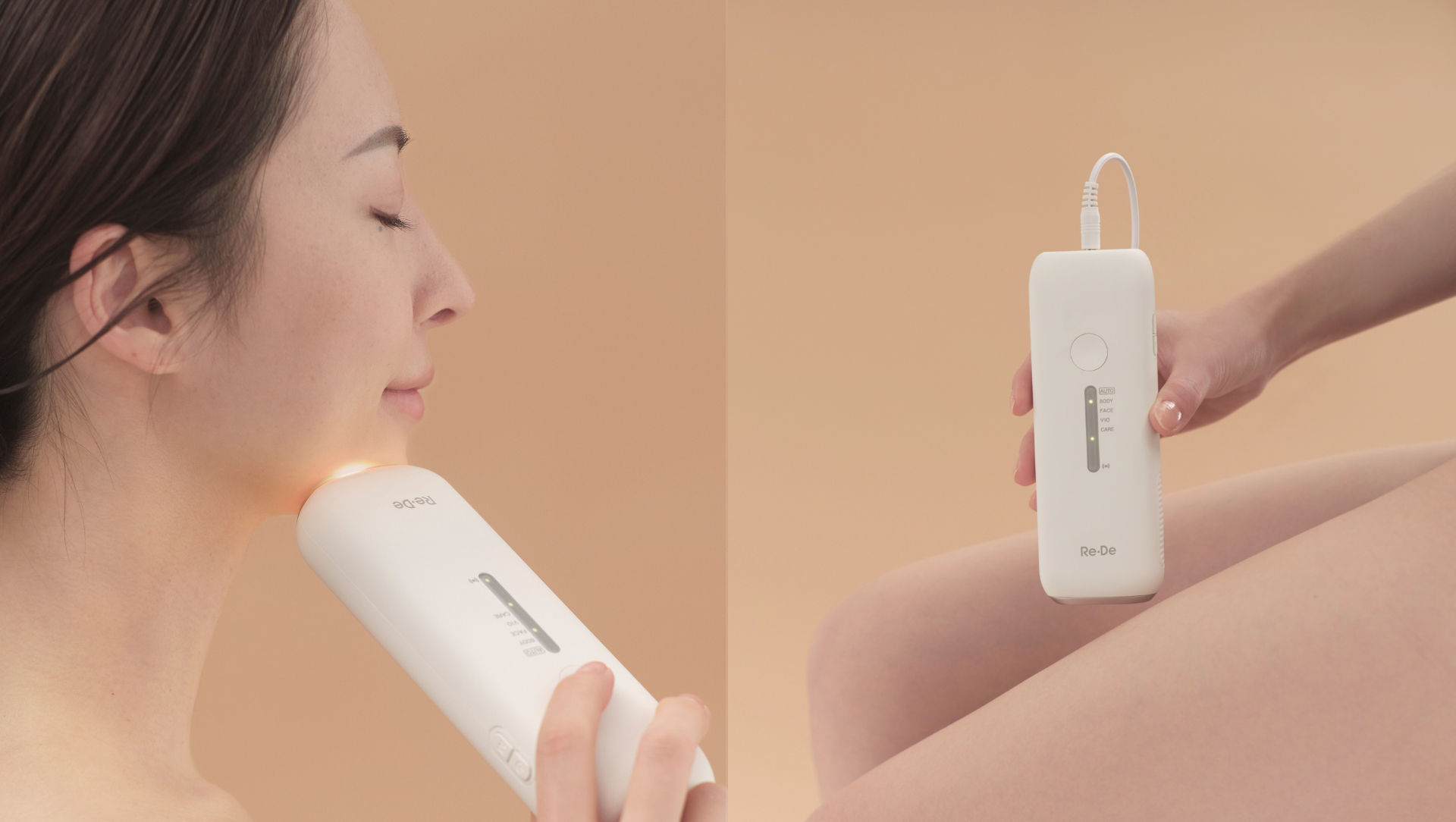 ボディ・フェイス・VIO・ケアモード