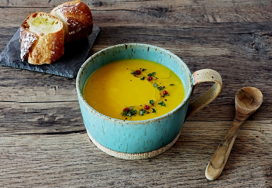 ほっくり甘々かぼちゃポタージュ レシピ Re De Pot 毎日特別ごはん