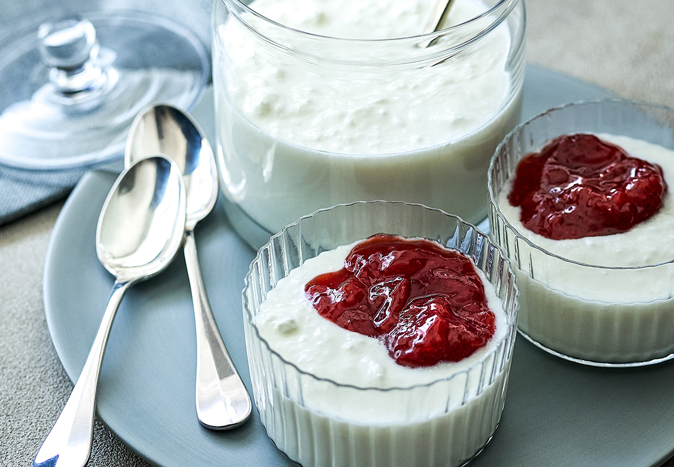 ヨーグルトの完成イメージ