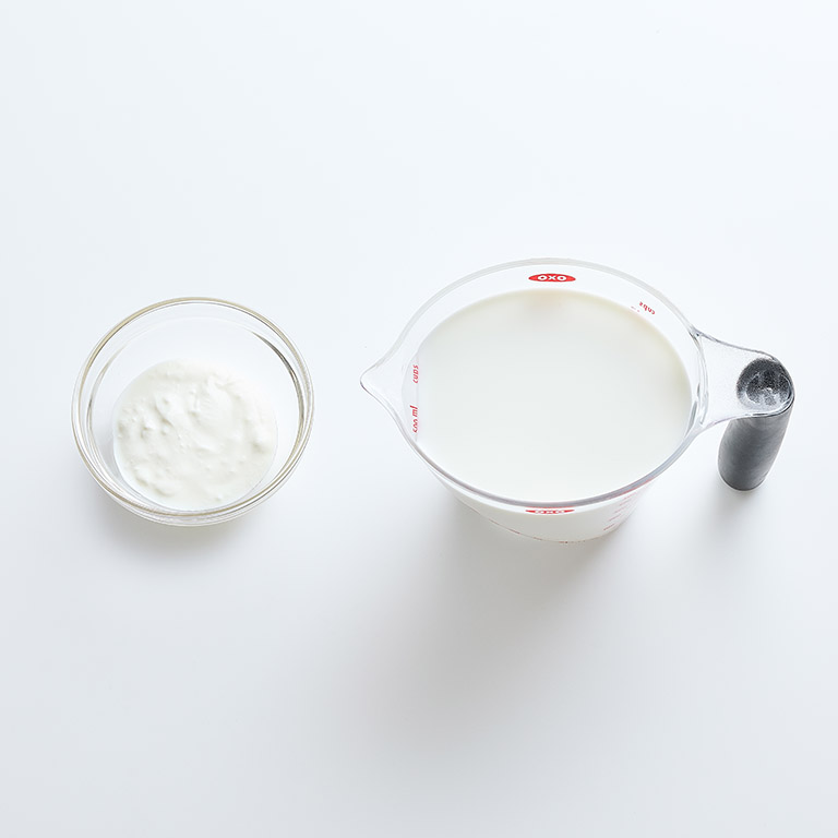 ヨーグルトの材料