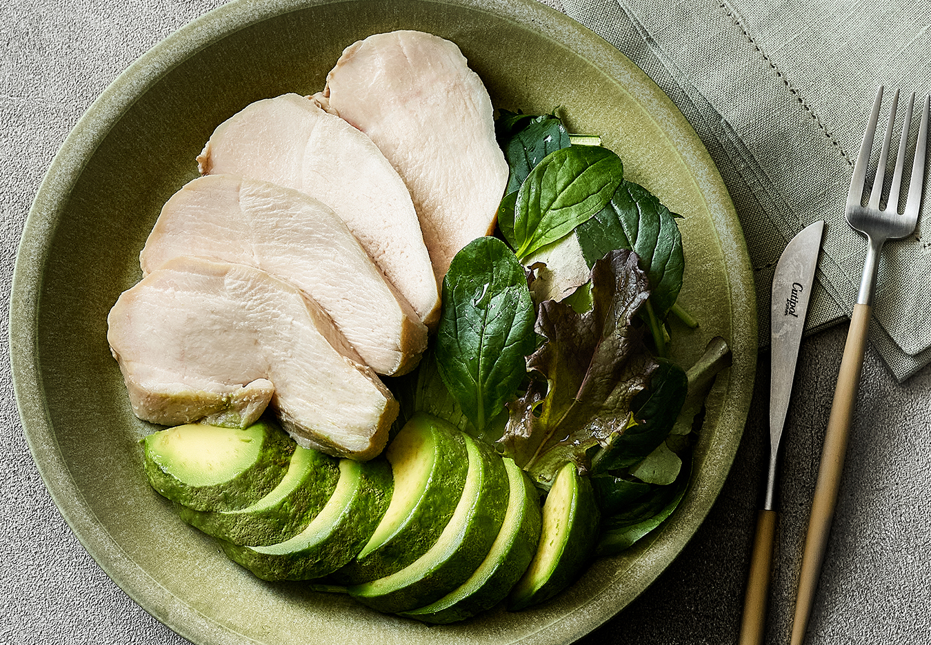 しっとりチキンの完成イメージ