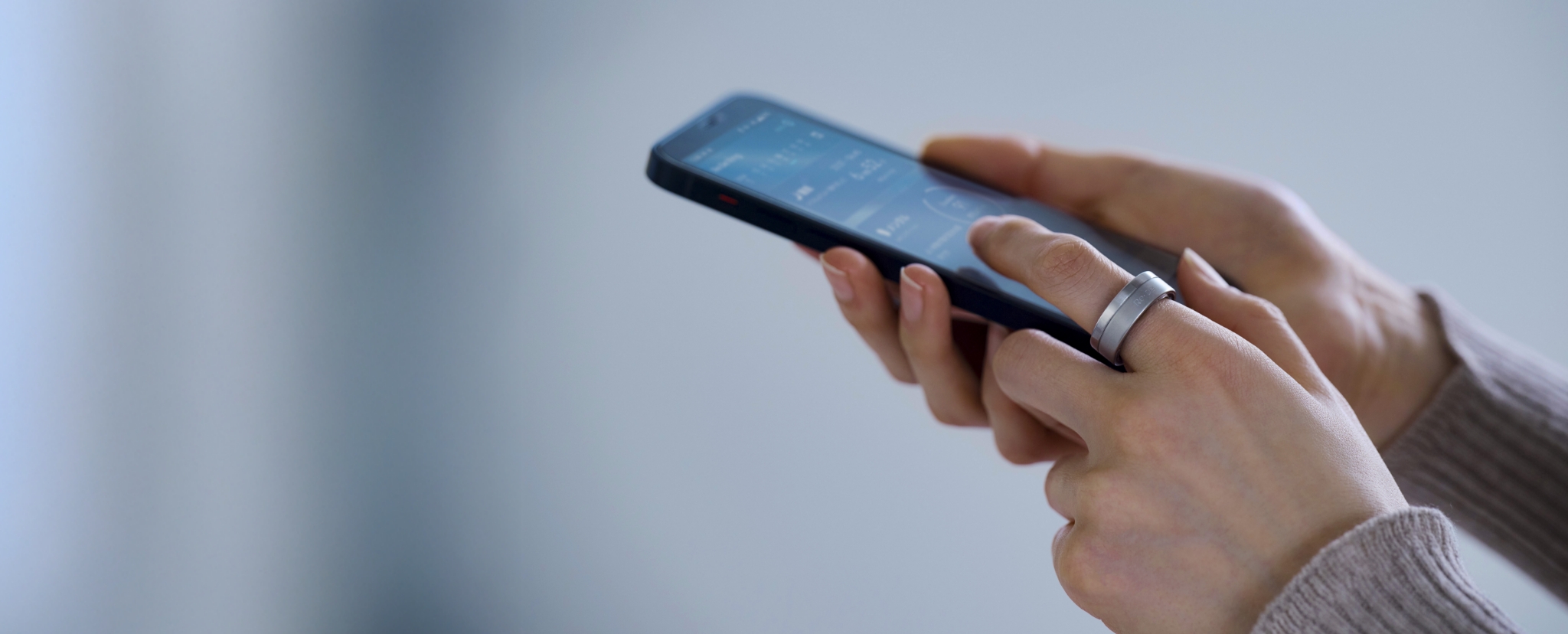 リングとデータを同期する　イメージ