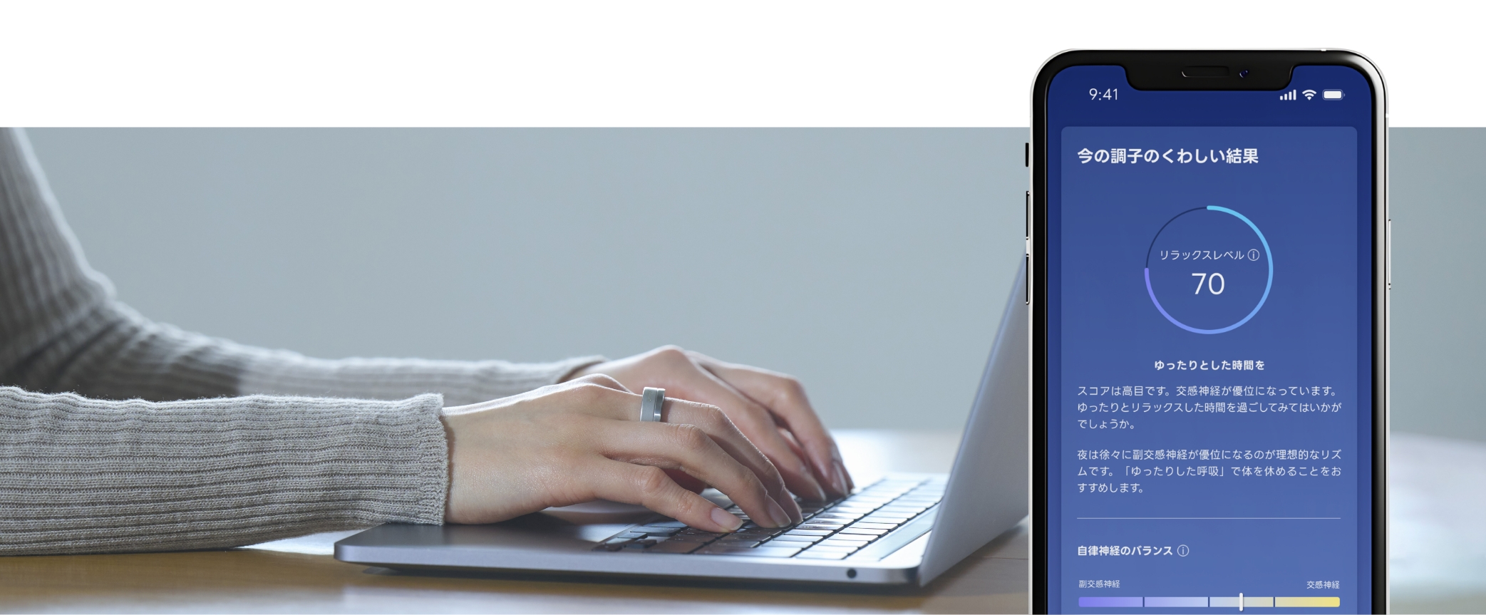 リラックスレベルンをRe・De Ring（リデリング)をチェック