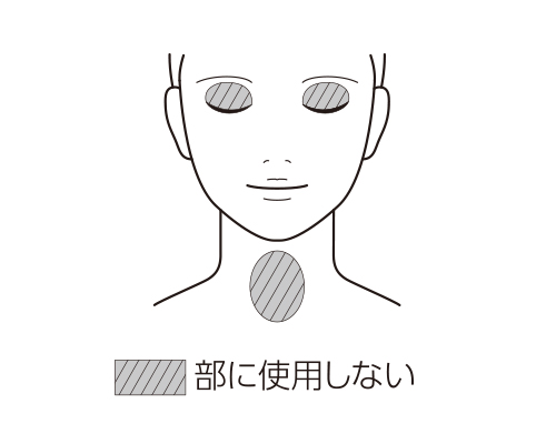 使用を避ける部位